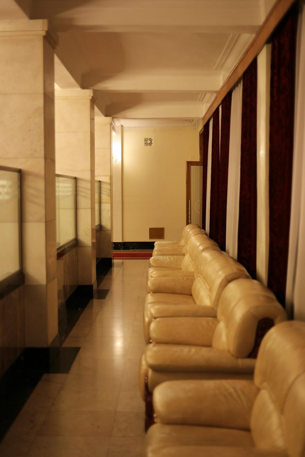 Spa treatment room